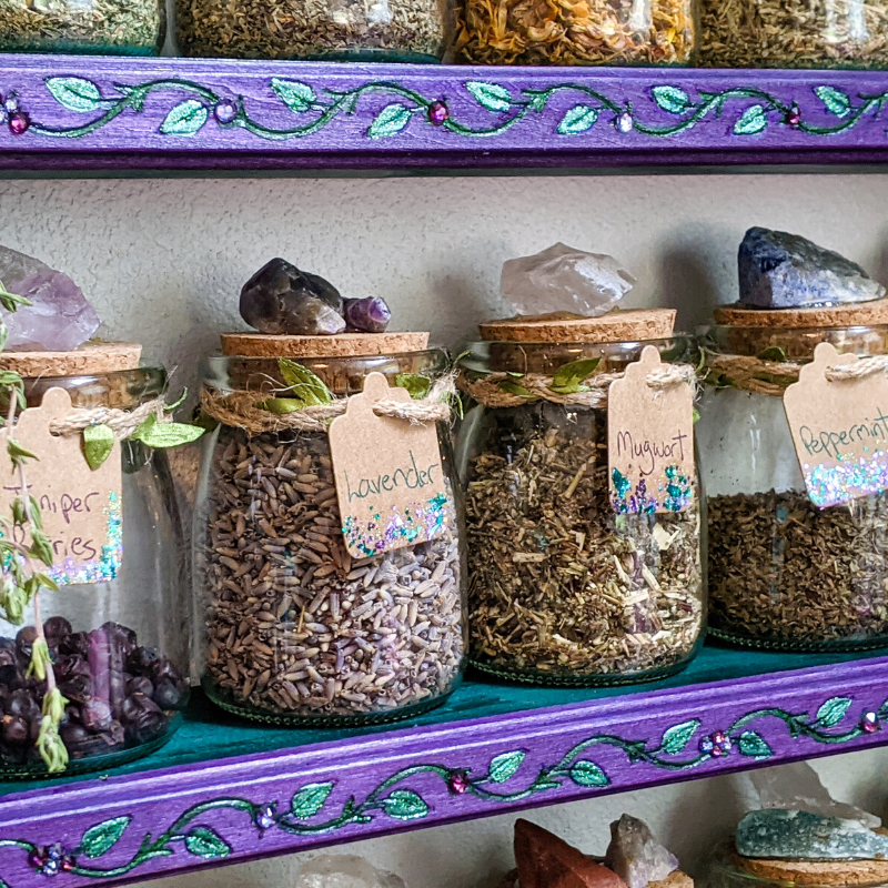 DIY Herb Shelf - DivineMrsDiva.com